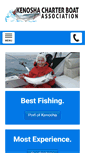 Mobile Screenshot of kenoshacharterboat.com
